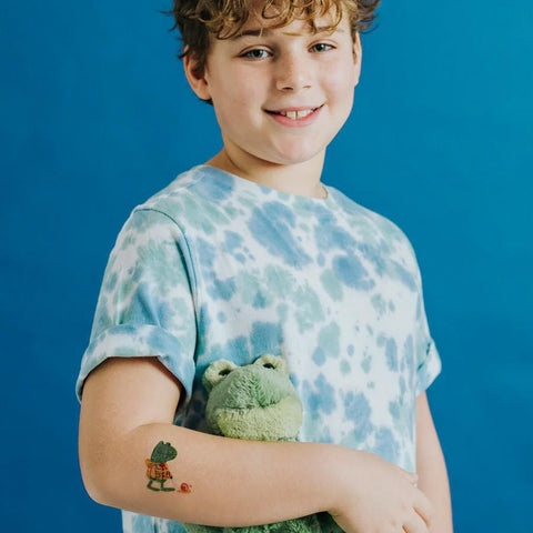 Frog + Snail Tattoos