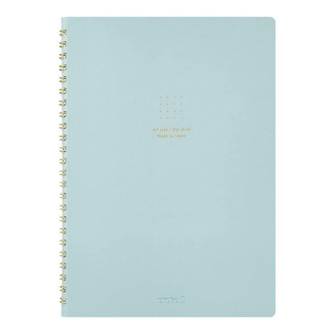 Color Dot Grid Ring Notebooks