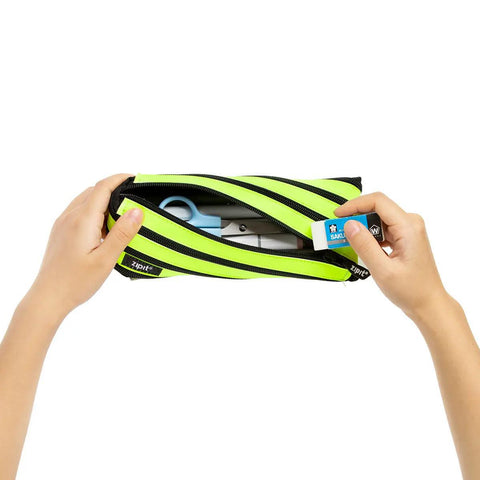 Neon Yellow Pencil Case