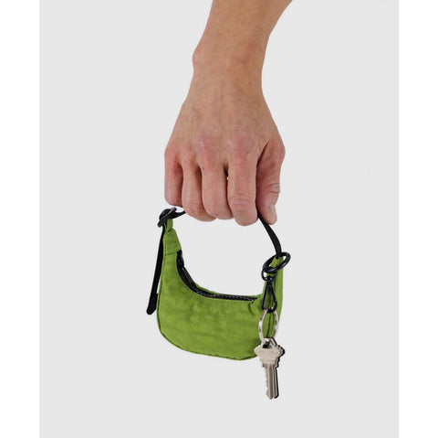 Crescent Bag Charm: Green Juice