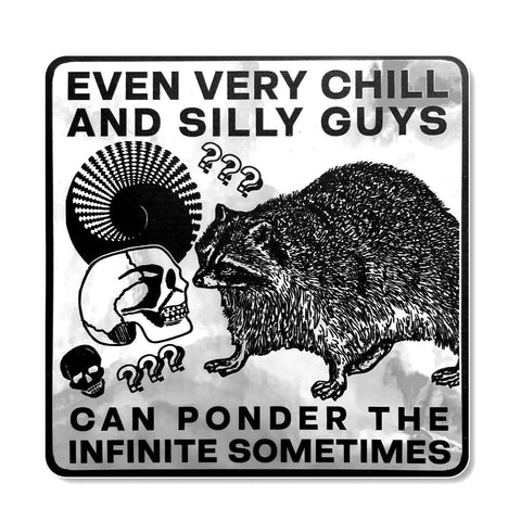 Ponder the Infinite Sticker