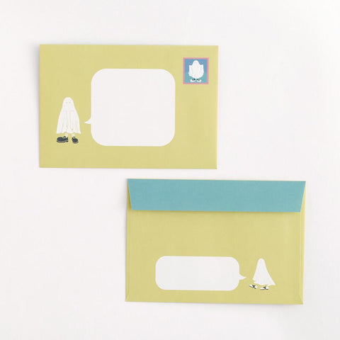Ghost Wearing Shoes Frame Letter Set