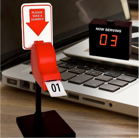 Take a Number! Tiny Ticket Dispenser