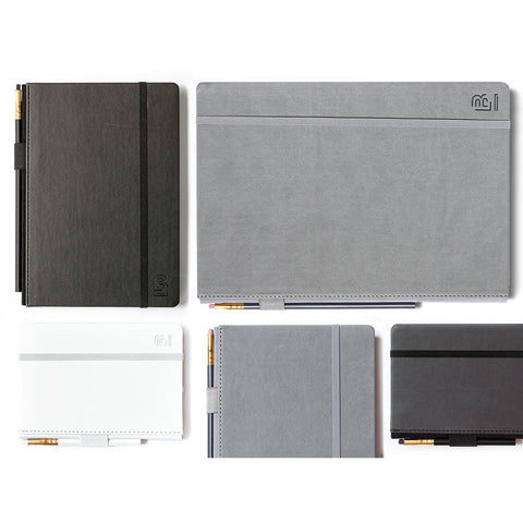 Large Blackwing Slate Blank Notebook, Black
