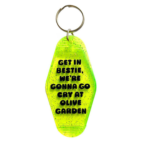 Olive Garden Motel Tag Keychain
