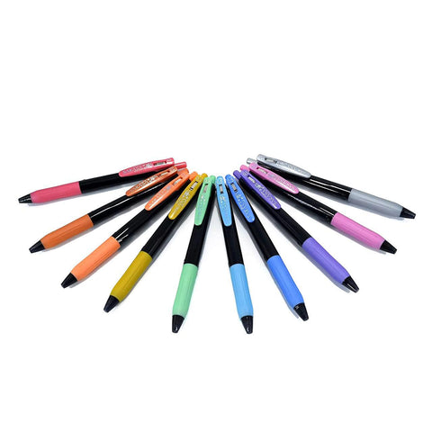 Sarasa Clip Decoshine Retractable Gel Pen Set