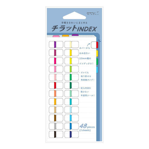 Index Labels, 24 Color Set