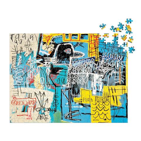 Basquiat Bird on Money 500 Piece Book Puzzle