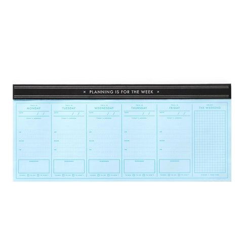 Planning is for the Week Desk Planner