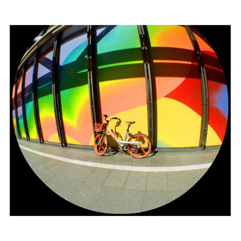 Lomography Fisheye No. 2 Camera, Grape Jam