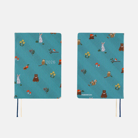 Bow + Tie: In the Forest Hobonichi HON A5 2026 Planner