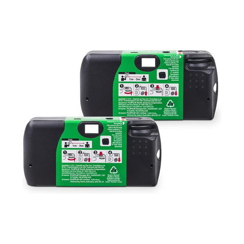 QuickSnap Single-Use Flash Camera, 2 Pack