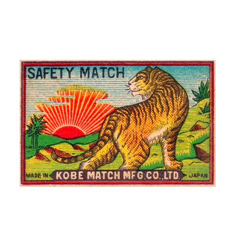Vintage Tiger Matchboxes