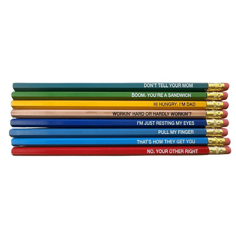Pencils for Dad Jokes