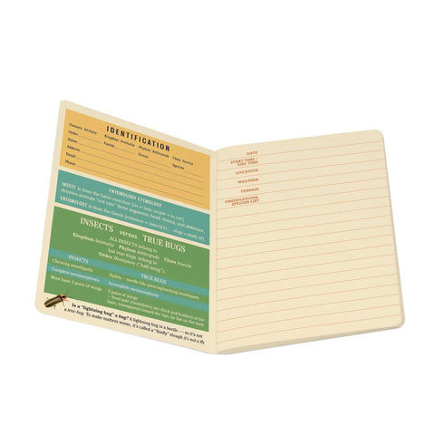 Entomology Mini Notebook