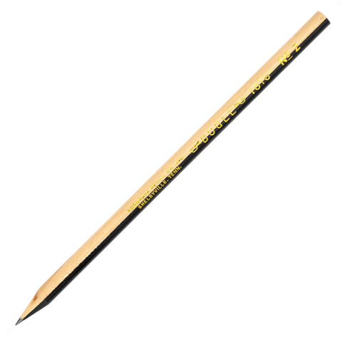 Black + White Bugle Pencil
