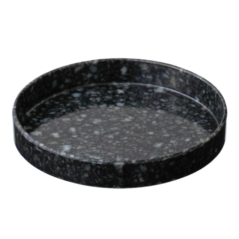 Marble Circle Desk Trays