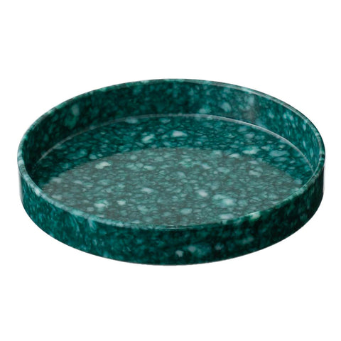 Marble Circle Desk Trays