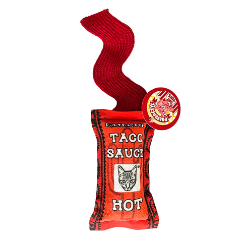 Taco Sauce Packet Cat Toys