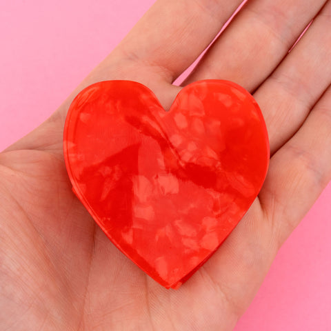 Heart Hair Claw