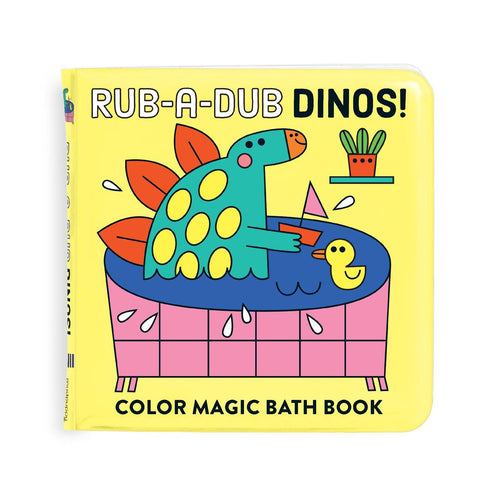 Rub-a-Dub Dinos! Color Magic Bath Book