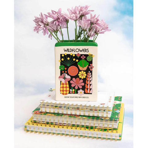 Wildflower Seeds Vase