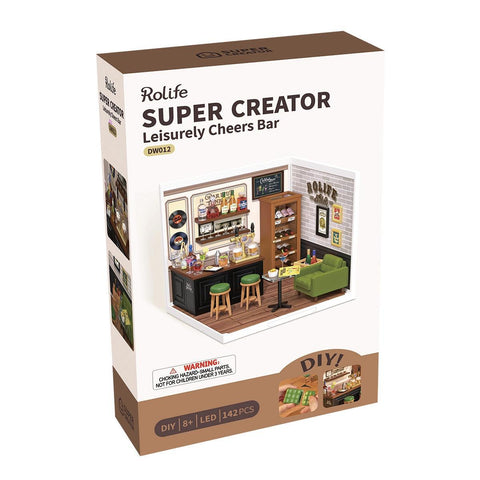Leisurely Cheers Bar DIY Miniature Kit