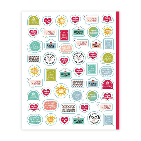 So. Many. Astrology. Stickers.