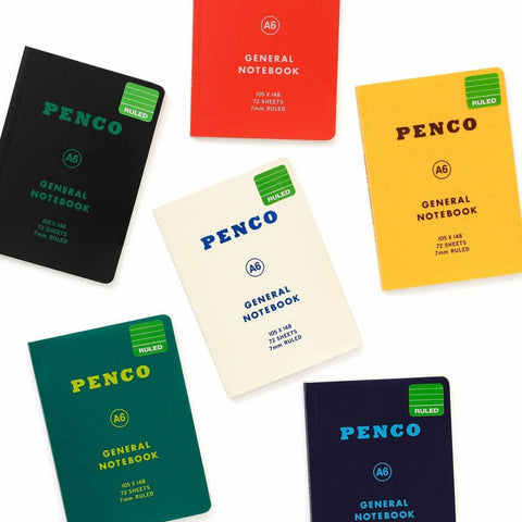 Penco Soft PP Ruled A6 Notebooks