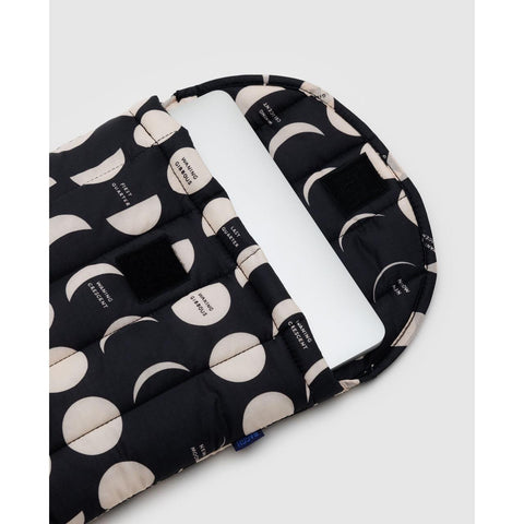 Puffy Laptop Sleeves: Moon