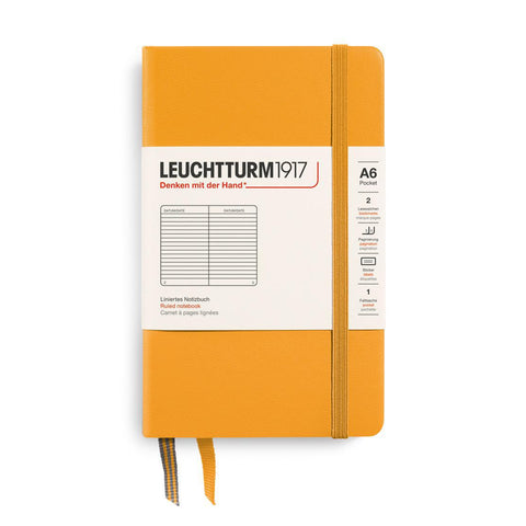 Hardcover Ruled Pocket Notebooks