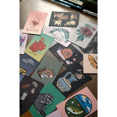 Stay Home Club Postcards