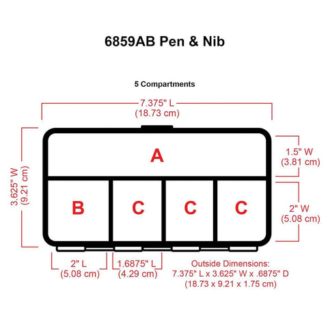ArtBin Pen + Nib Box