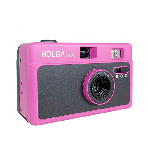 Holga 135AC Camera, Hot Pink