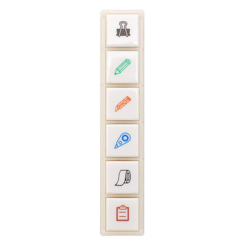 Pochitto6 Push-Button Stamps, Stationery