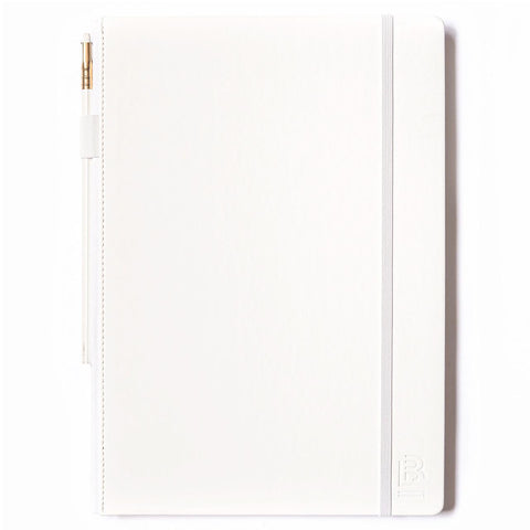 Large Blackwing Slate Dot Grid Notebook, White