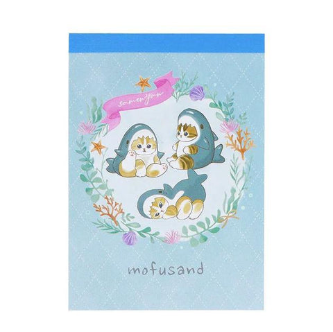 Mofusand Shark Mini Memo Pad