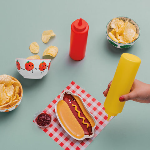 Hot Dog Shaped Dish