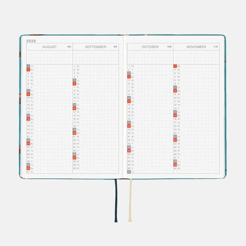 Bow + Tie: In the Forest Hobonichi HON A5 2026 Planner