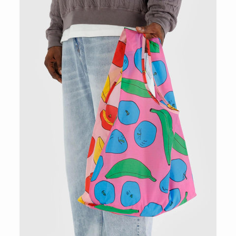 Standard Reusable Tote: Apples + Bananas Mix