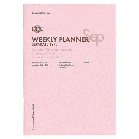 Weekly Planner Notebooks