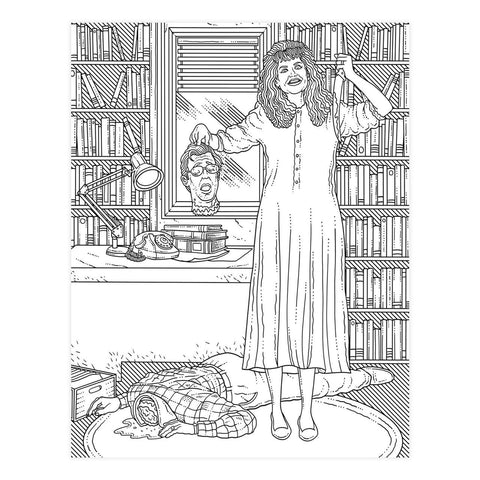 The Official Beetlejuice Coloring Book