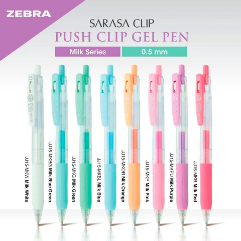 Sarasa Clip Milky Pens