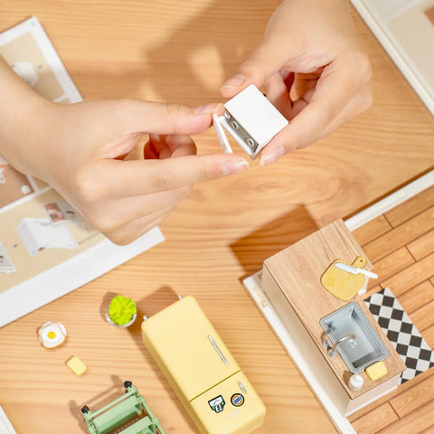 Happy Meals Kitchen DIY Miniature Kit