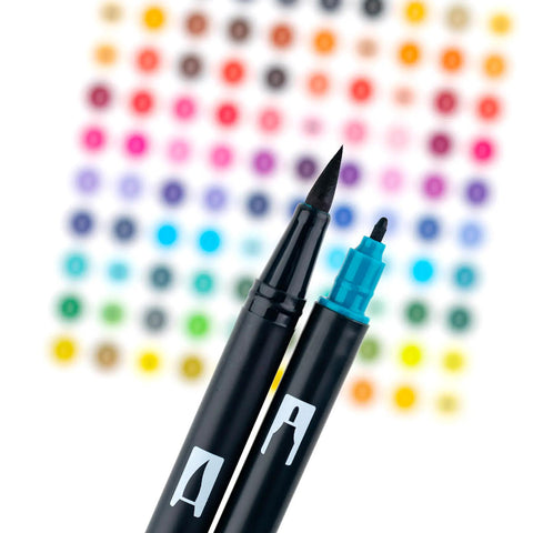 Landscape Dual Brush Pens, Set of 6