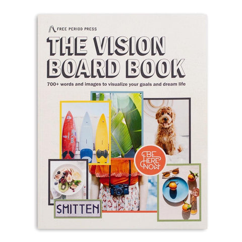 The Vision Board Book: 700+ Words + Images