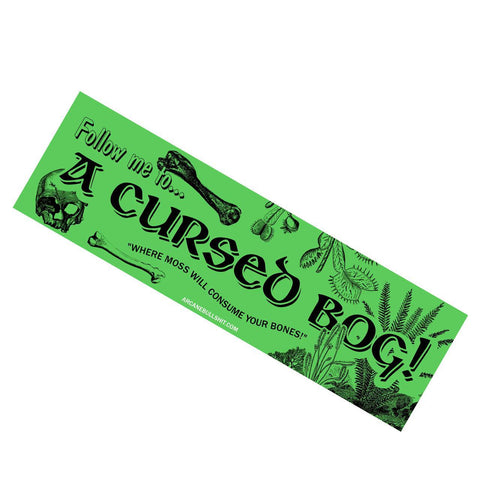 Cursed Bog Bumper Sticker