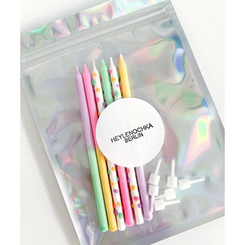 Fairy Cake Candles, Set of 6