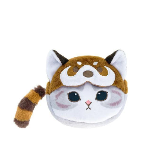 Mofusand Fluffy Red Panda Zipper Pouch