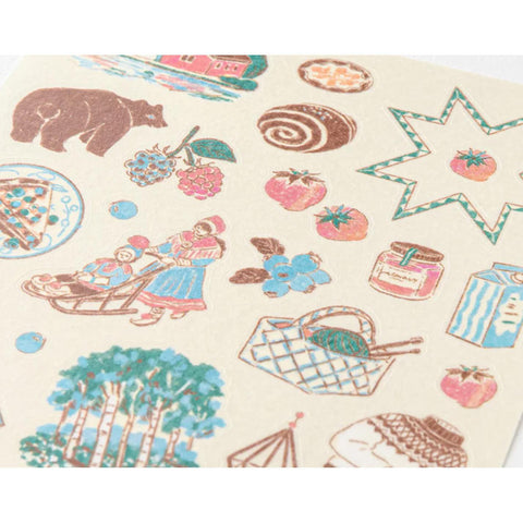 Finnish Motifs Sticker Sheet